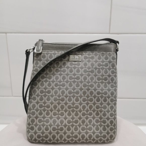 COACH Madison OP Art Needlepoint Swingpack - Picture 2 of 6